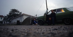 Camping am Straßenrand