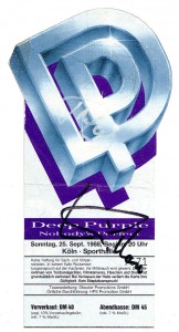 Deep Purple Köln 1987