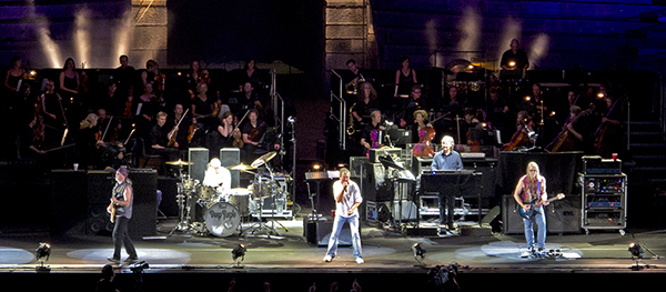 Arena di Verona: Deep Purple - Roger Glover, Ian Paice, Ian Gillan, Don Airey, Steve Morse