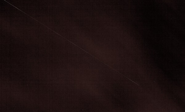 21. August 2012, 21:31:55 Uhr, ISS über München (Belichtungszeit: 32 s, Brennweite: 85 mm)
