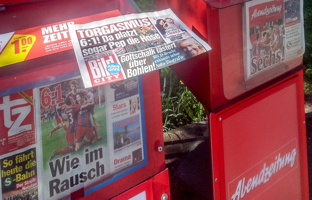 Zeitungskästen München
