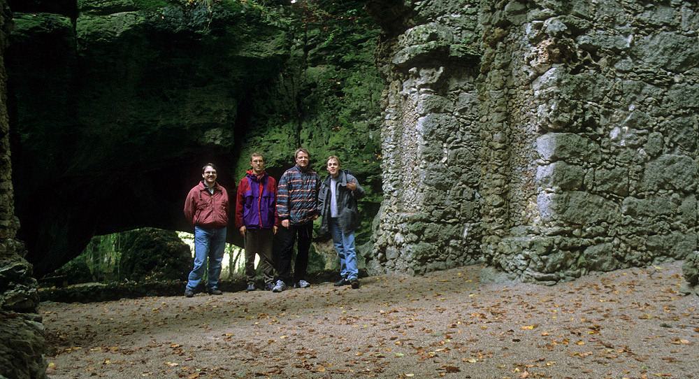 Ruinentheater im Felsengarten von Sanspareil