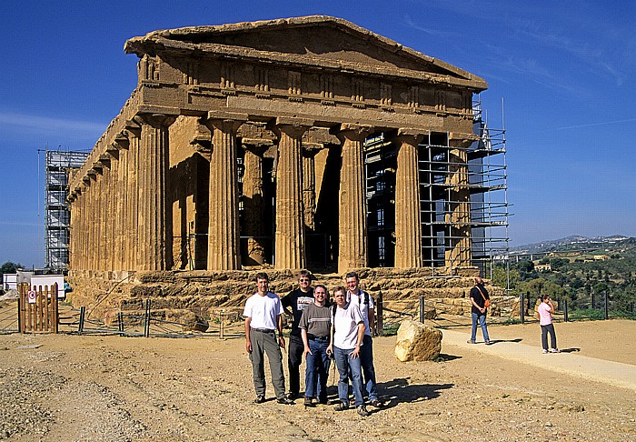 Agrigent: Concordia-Tempel im Tal der Tempel