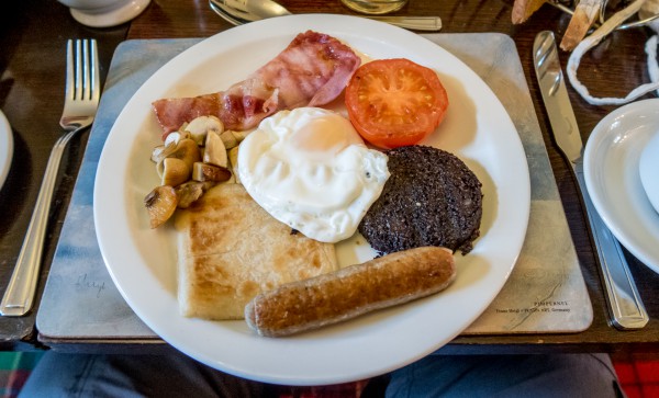 The Highland Guest House Callander: Scotish Breakfast