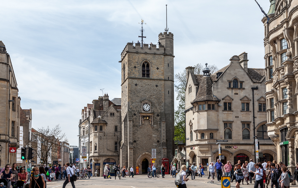 High Street und Carfax Tower Oxford