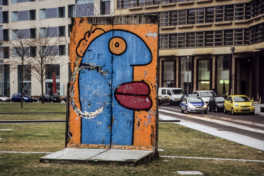 Leipziger Platz: Segment der ehem. Berliner Mauer Berlin