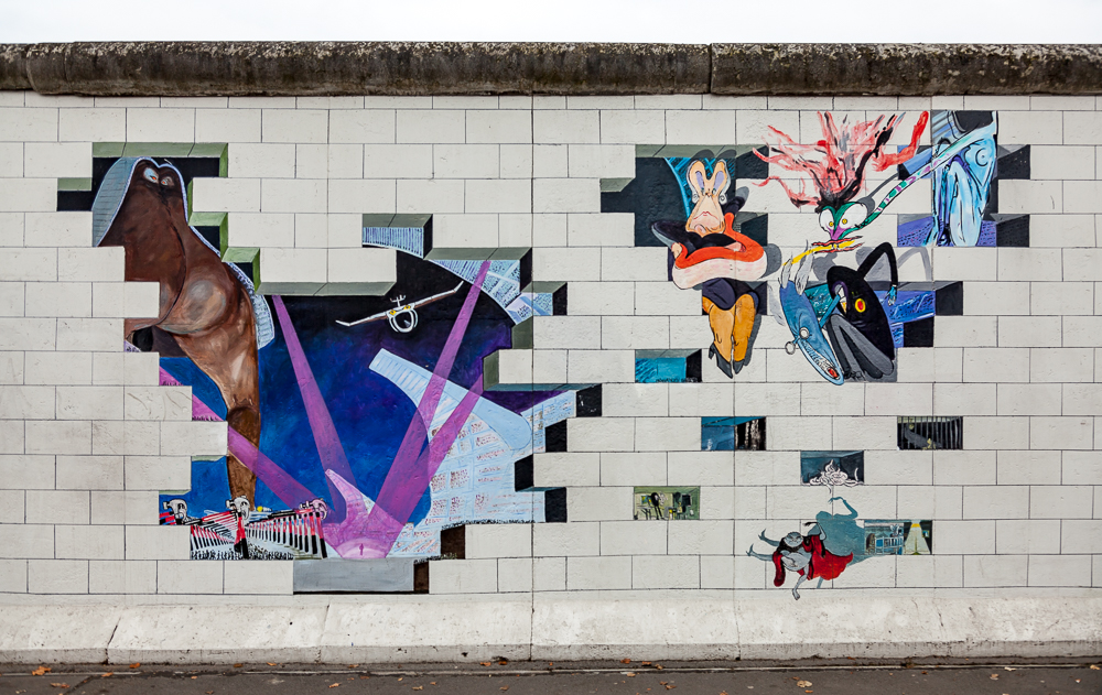 East Side Gallery (Berliner Mauer) Berlin
