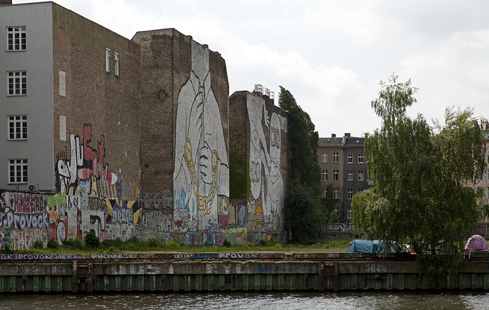 Kreuzberg: Spree, Spreeufer Berlin