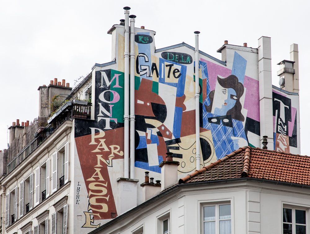 Montparnasse: Boulevard Edgar Quinet Paris