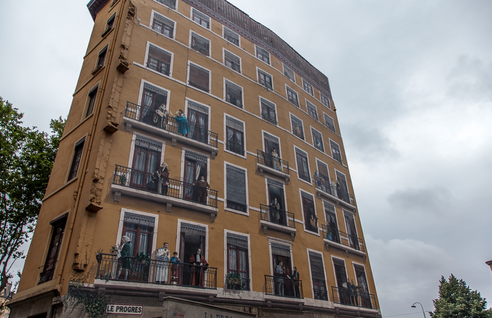 Presqu'île (Halbinsel): Fresque des Lyonnais Lyon