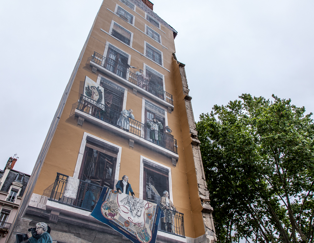 Presqu'île (Halbinsel): Fresque des Lyonnais Lyon