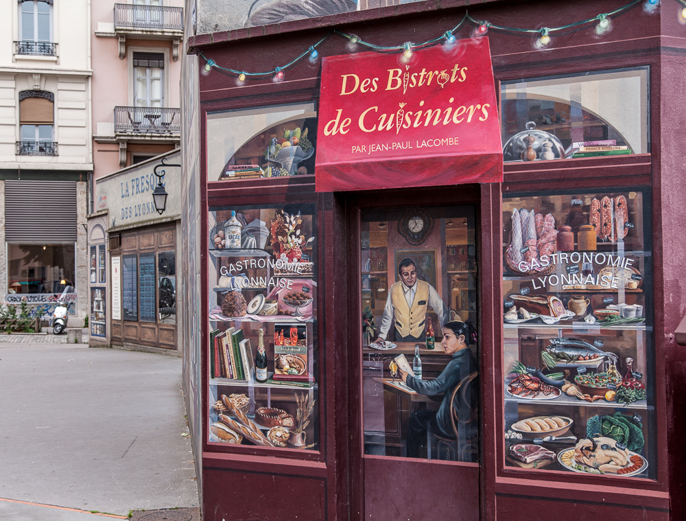 Presqu'île (Halbinsel): Fresque des Lyonnais Lyon