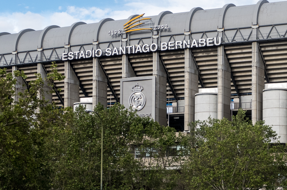 Estadio Santiago Bernabéu Madrid