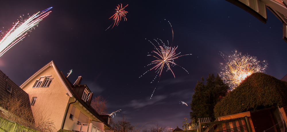 Feuerwerk Jahreswechsel 2017/18