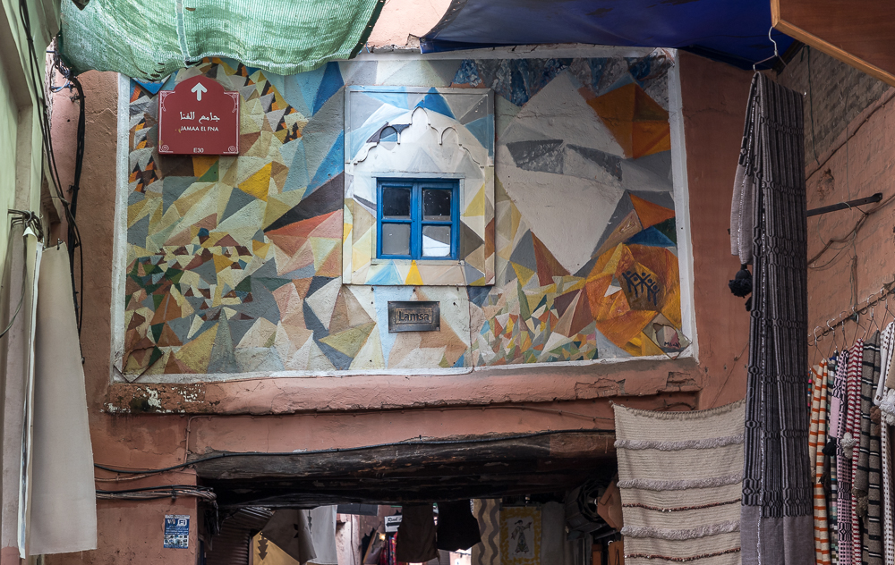 Medina: Route Sidi Abdelaziz Marrakesch