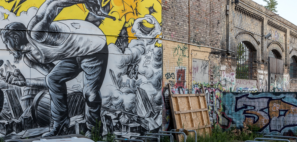 Friedrichshain: Ehem. Reichsbahnausbesserungswerk Berlin