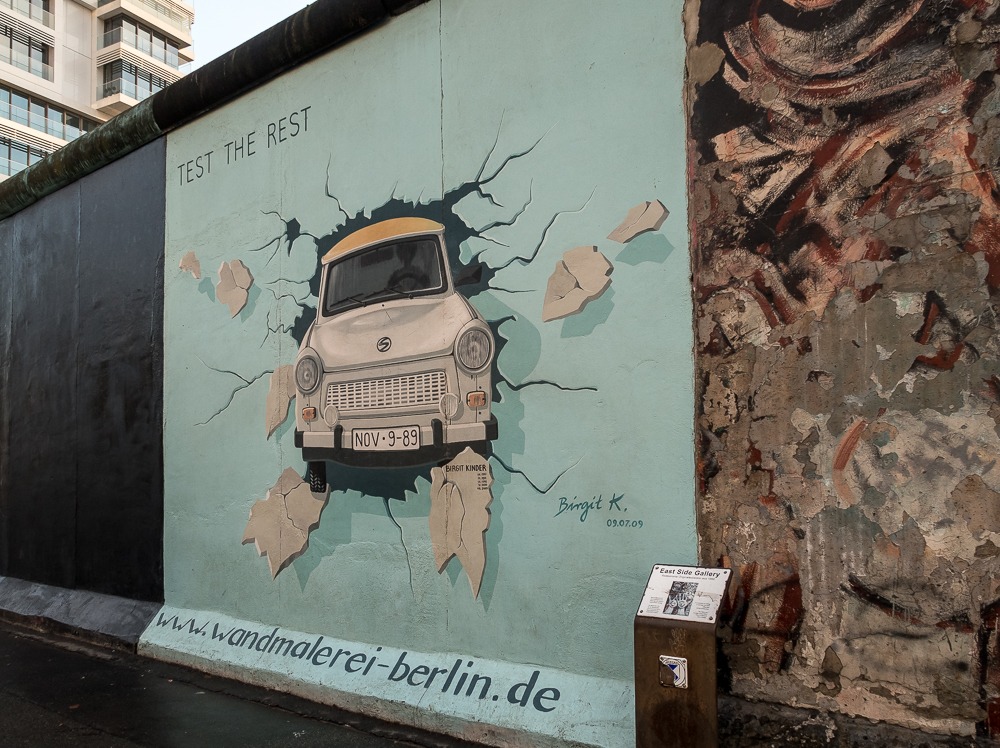 Friedrichshain: East Side Gallery Berlin
