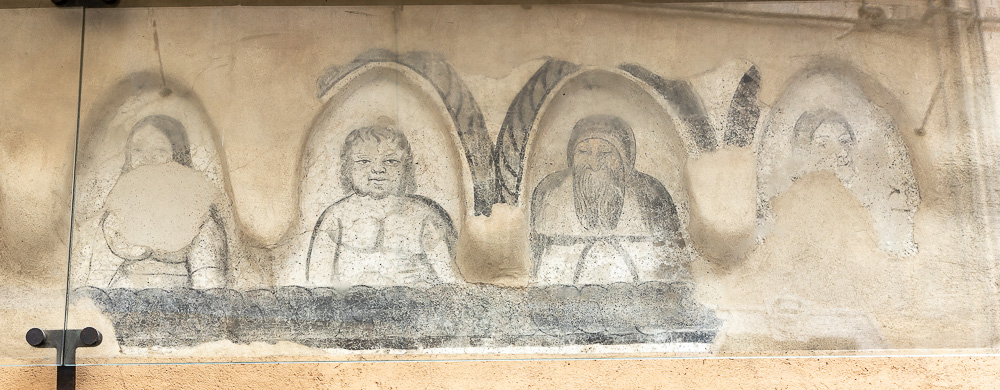 Centro storico: Via Giuseppe Garibaldi - Gemälde Le Grottesque (16. Jh.) Levanto