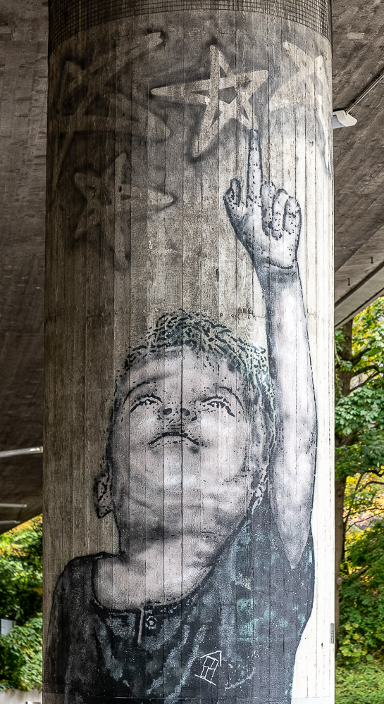 Candidplatz: Brücke Candidstraße München