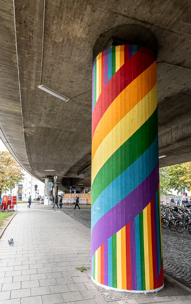 Candidplatz: Brücke Candidstraße München