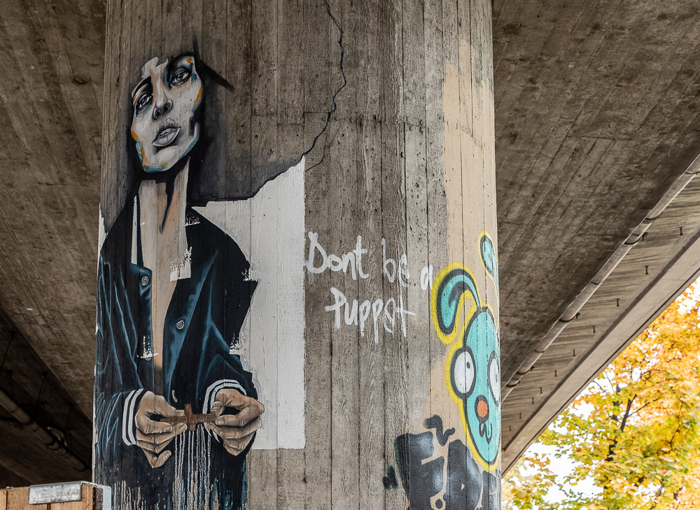 Candidplatz: Brücke Candidstraße München