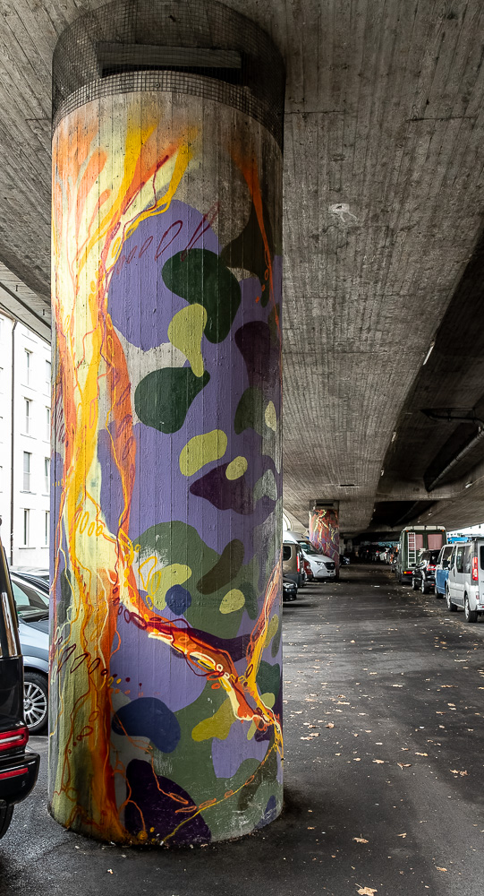 Candidplatz: Brücke Candidstraße München