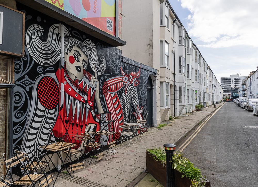 North Laine: Over Street Brighton
