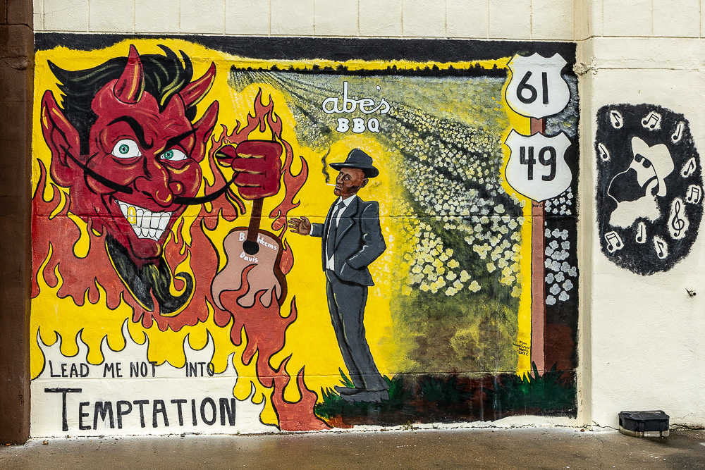 Kreuzung Highway 61 / Highway 49 Clarksdale