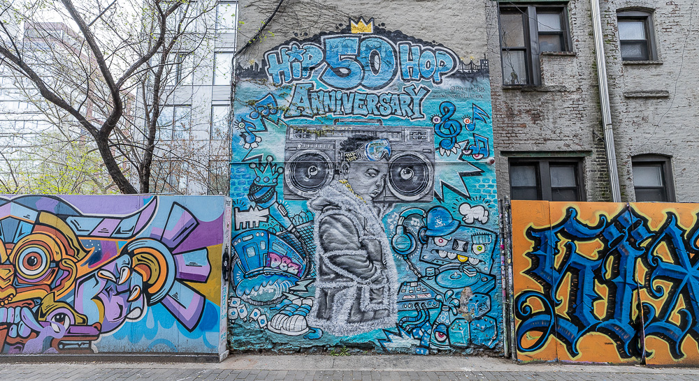 East Houston Street: First Street Green Cultural Park New York City