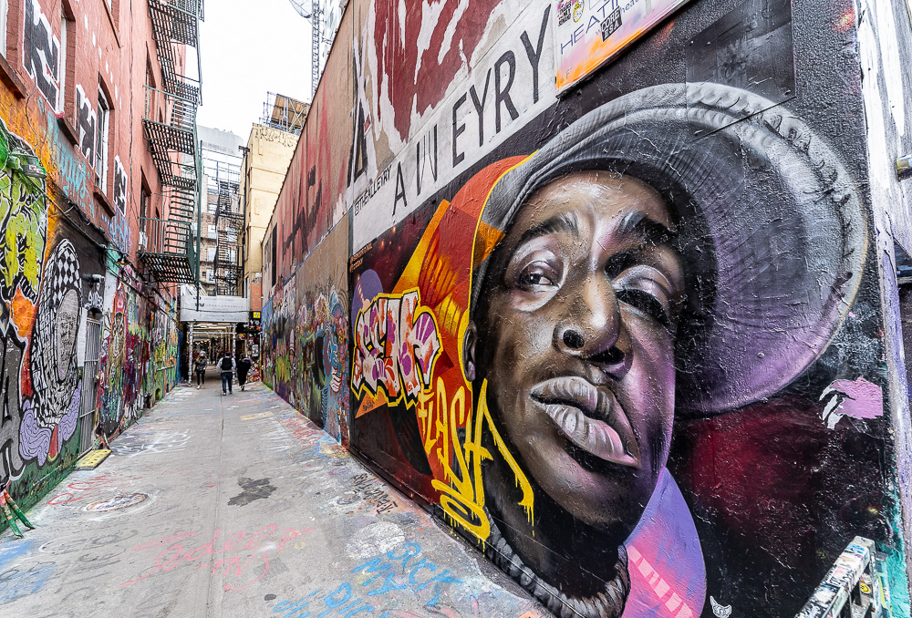Lower East Side: Freeman Alley New York City
