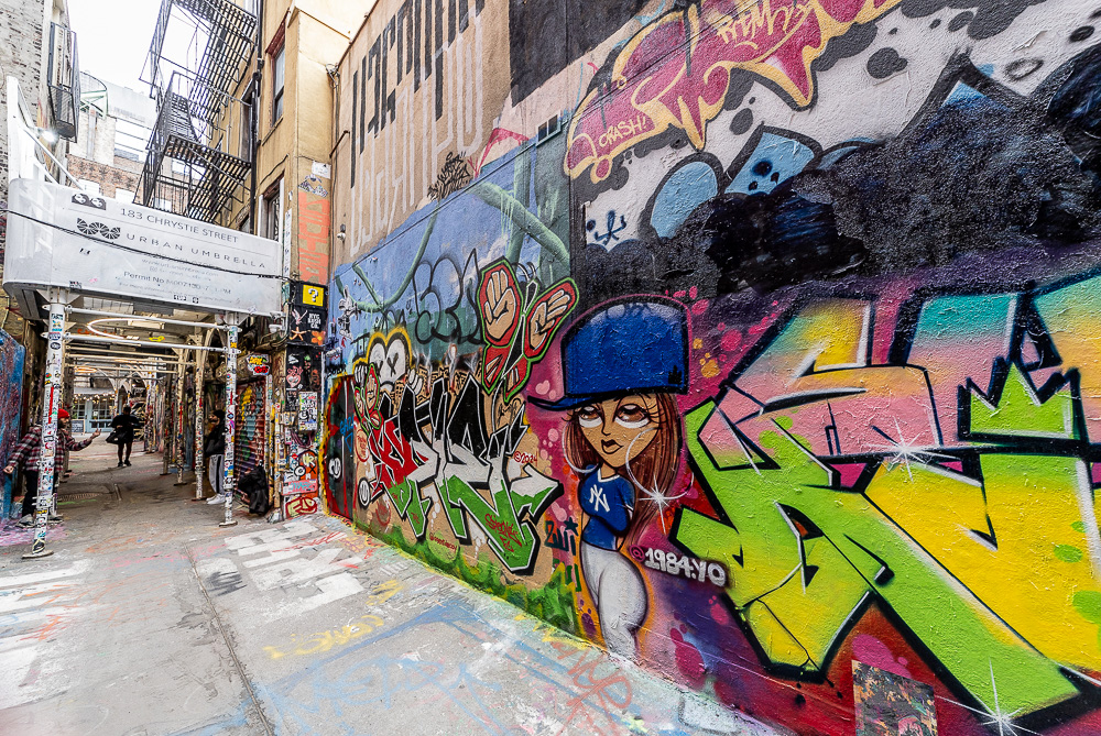 Lower East Side: Freeman Alley New York City