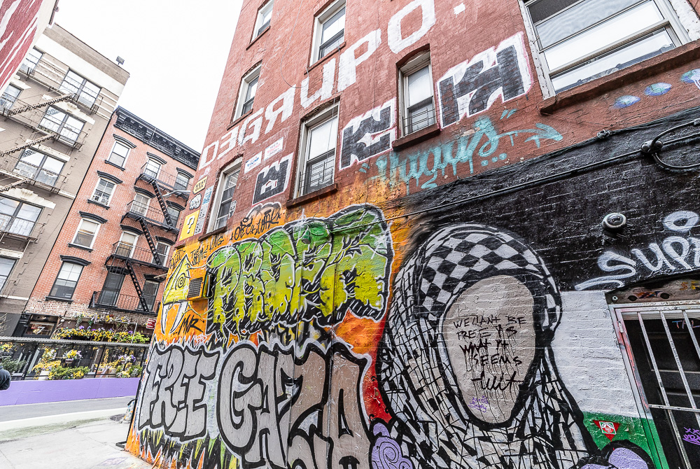 Lower East Side: Freeman Alley New York City