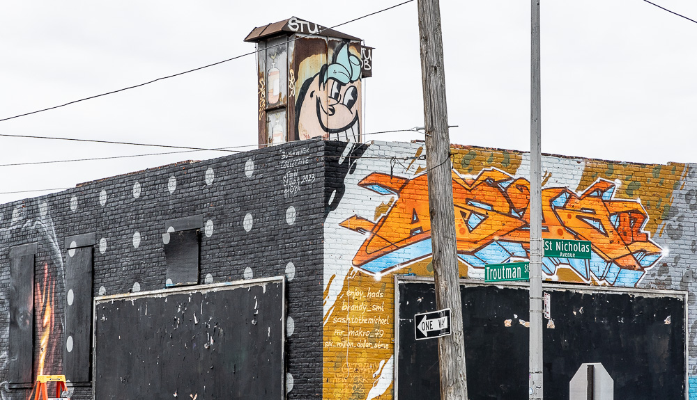 Bushwick: Troutman Street / Saint Nicholas Avenue New York City