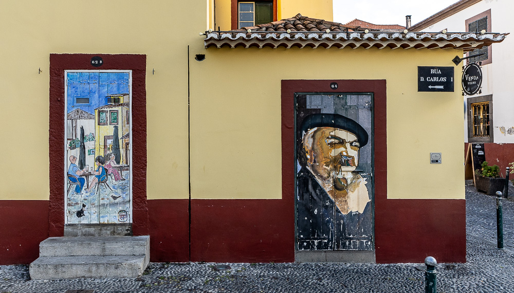Zona Velha da Cidade: Rua de Dom Carlos I Funchal