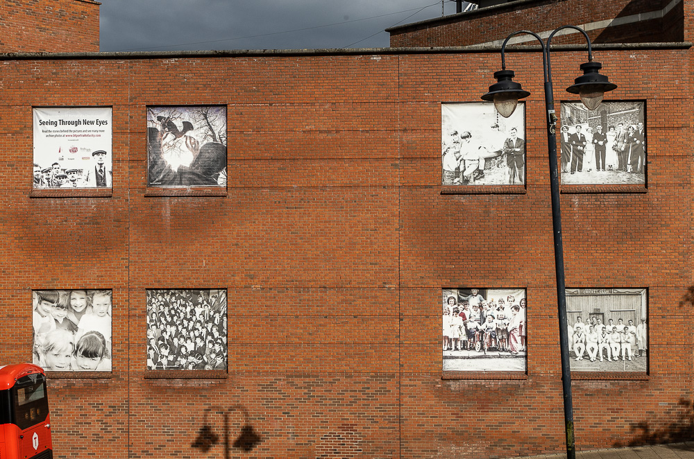 Blick von der Wall of Derry: Orchard Street Derry/Londonderry