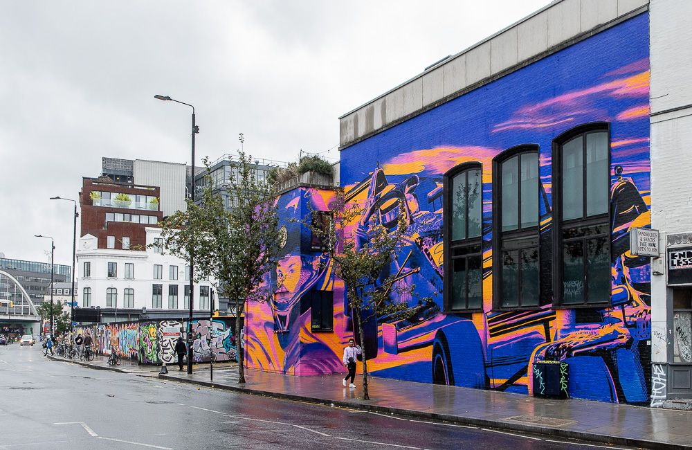 Shoreditch: Bethnal Green Road London