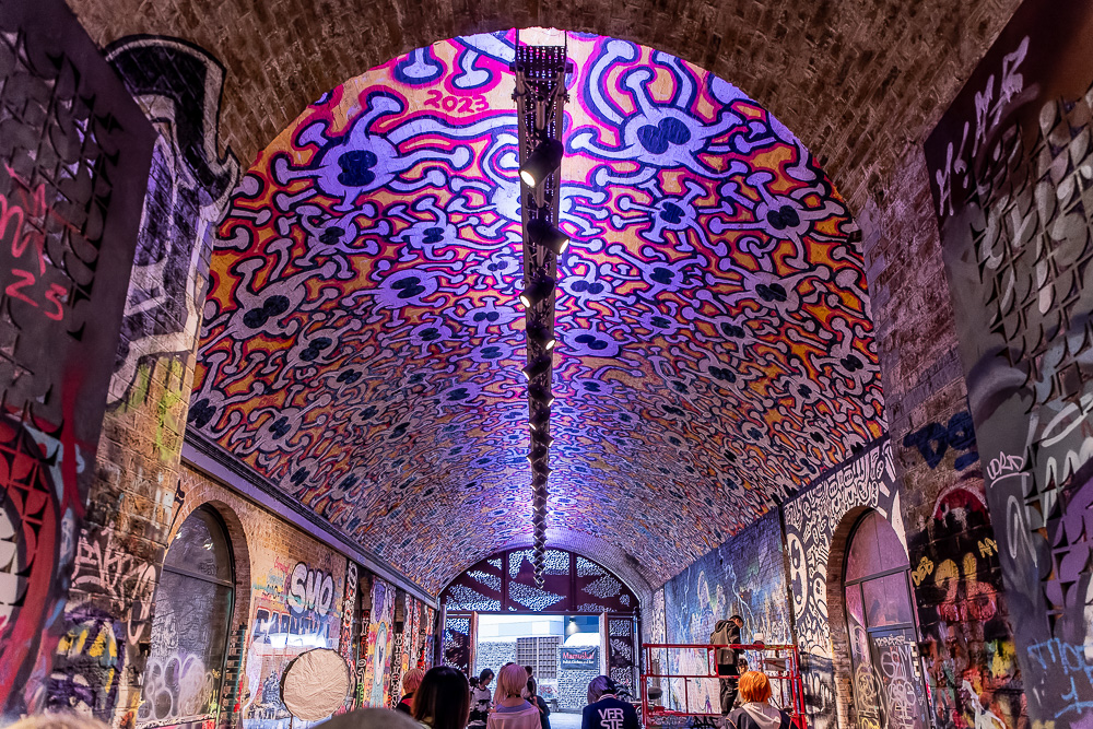 Waterloo Station: Leake Street Tunnel London
