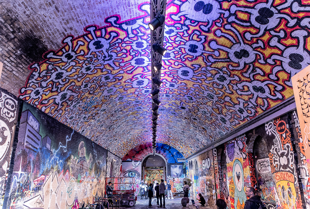 Waterloo Station: Leake Street Tunnel London