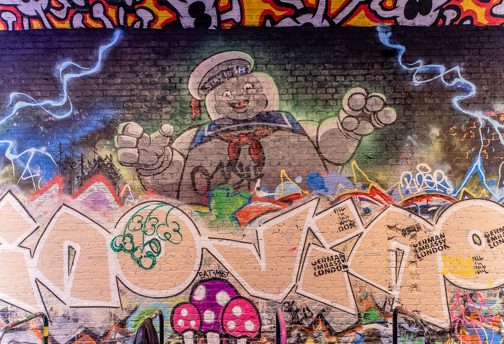 Waterloo Station: Leake Street Tunnel London
