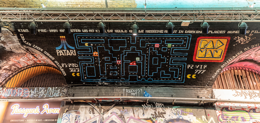 Waterloo Station: Leake Street Tunnel London