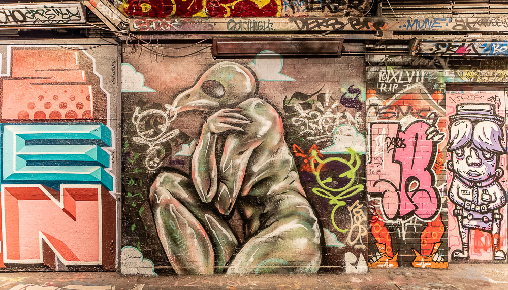 Waterloo Station: Leake Street Tunnel London