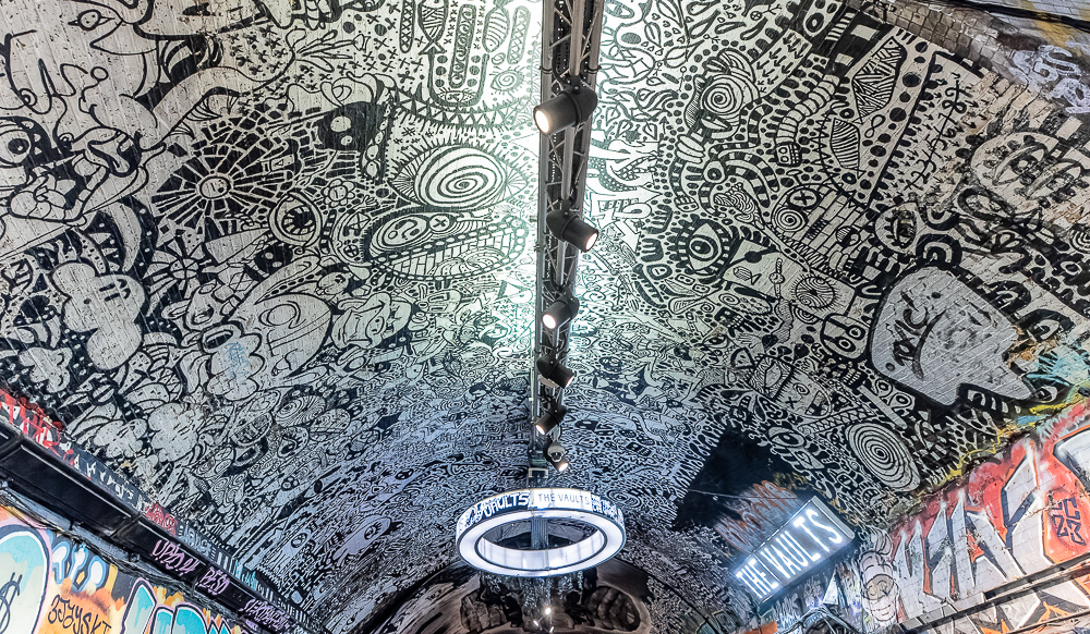 Waterloo Station: Leake Street Tunnel London