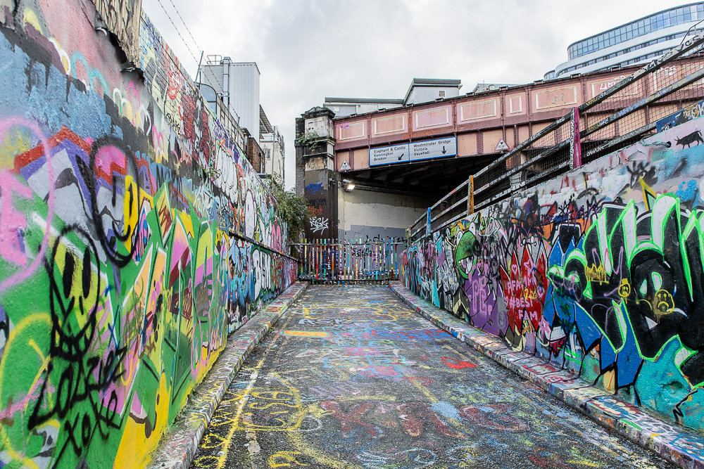Waterloo Station: Leake Street London