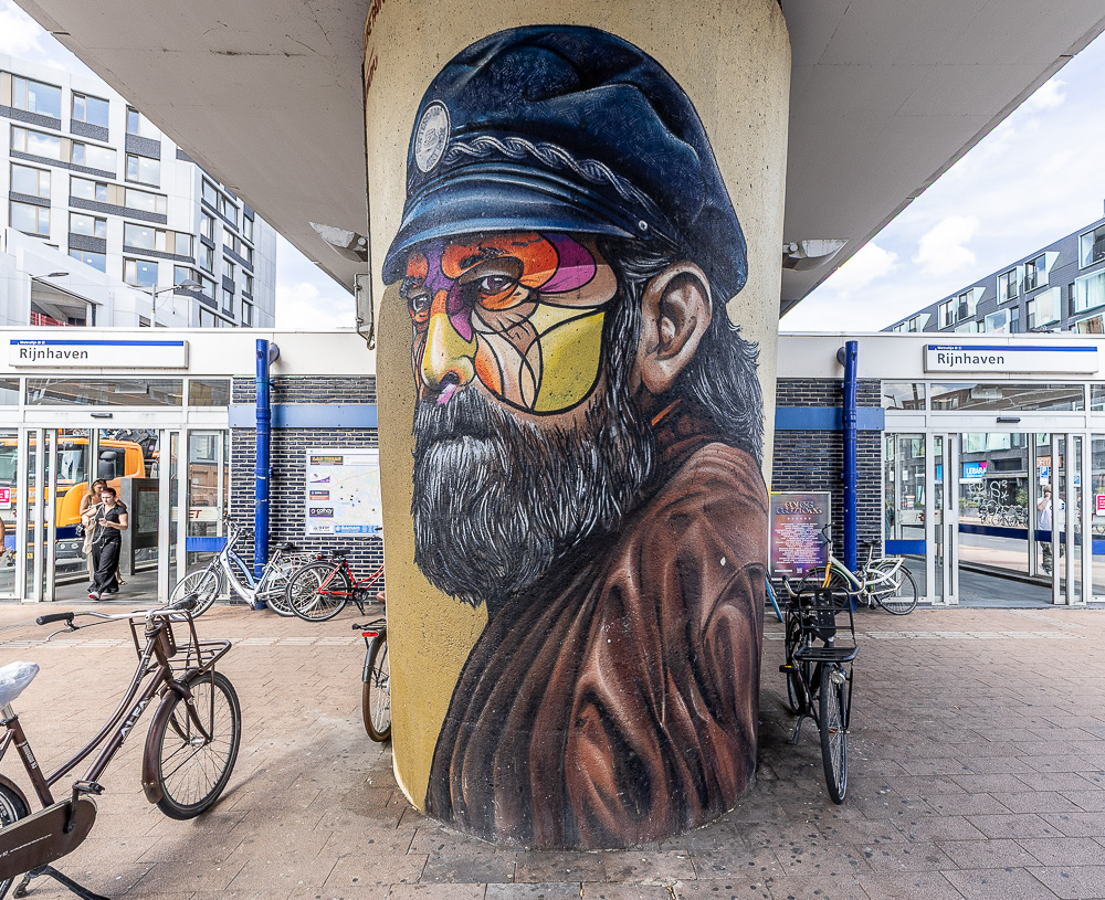 Metrostation Rijnhaven Rotterdam