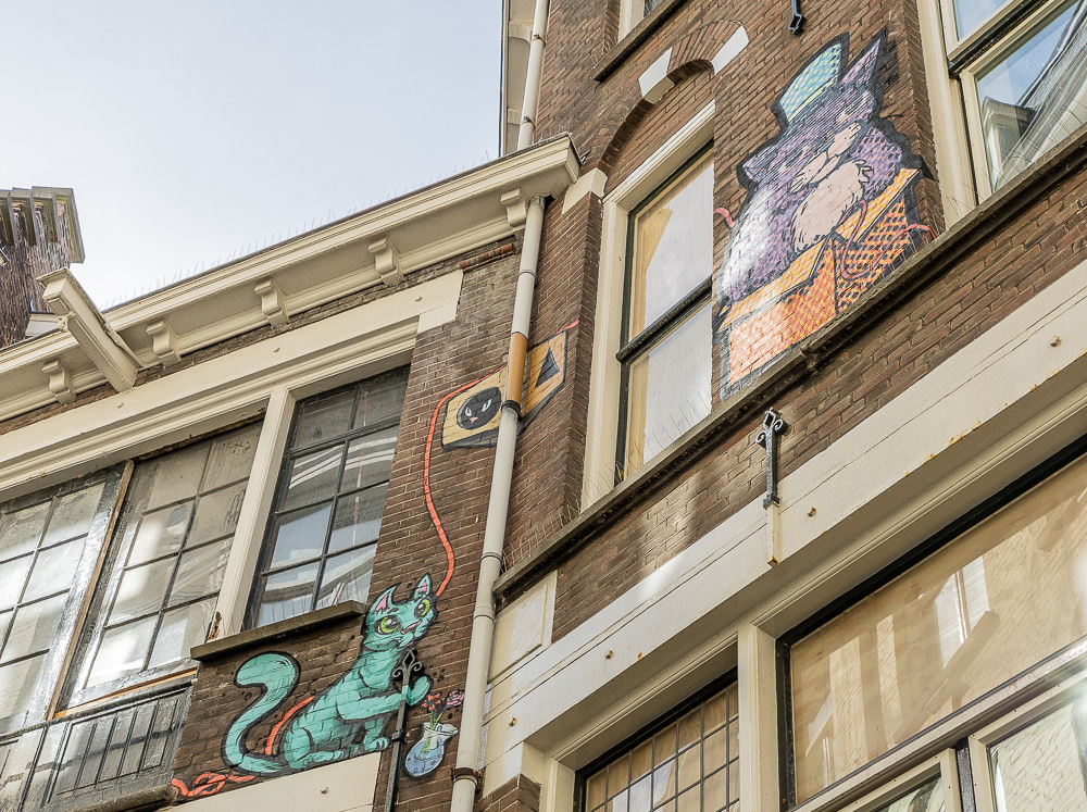 Achterom: Kattensteeg Den Haag