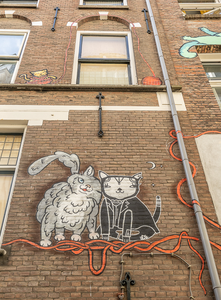 Achterom: Kattensteeg Den Haag
