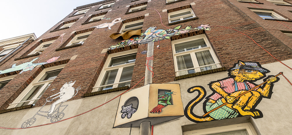 Achterom: Kattensteeg Den Haag