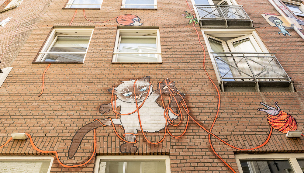 Achterom: Kattensteeg Den Haag