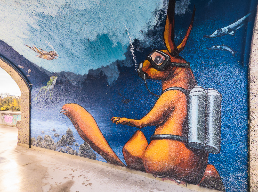 Stauwehr Oberföhring München