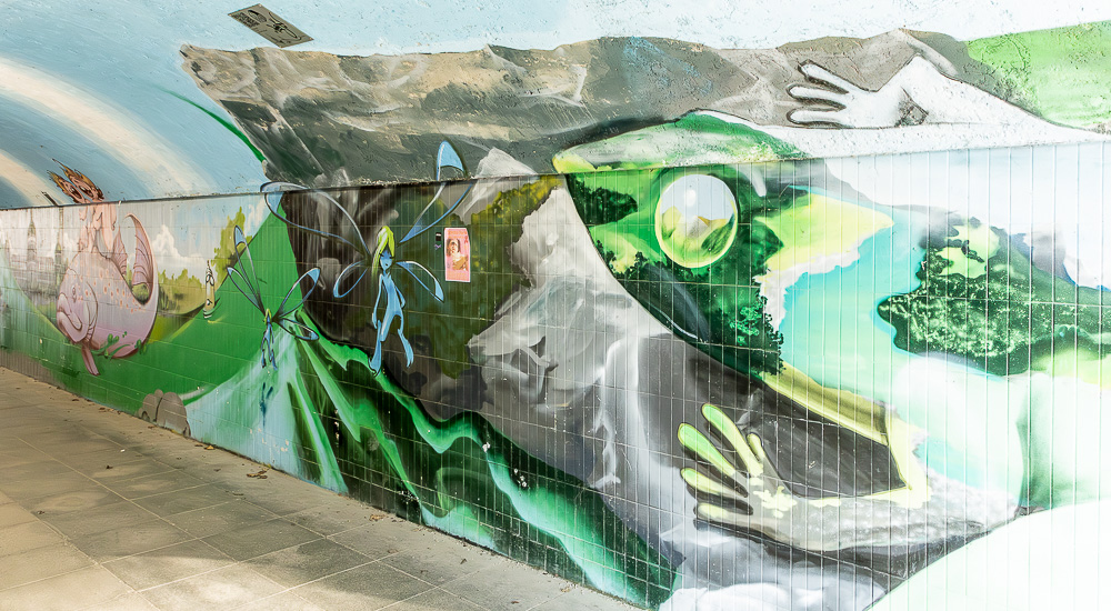 Unterführung Ludwigsbrücke (Karl-Müller-Weg) München